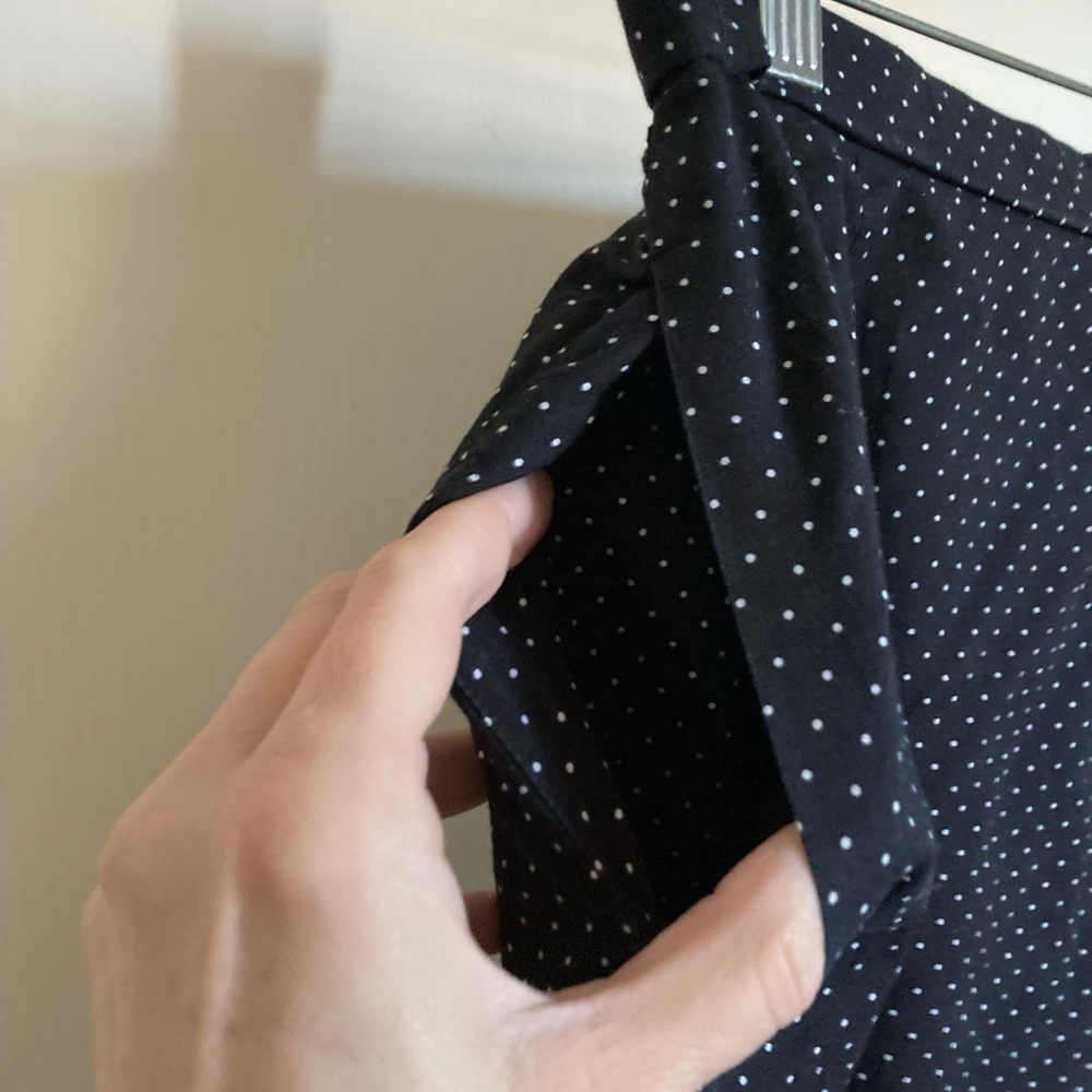 Euc Pendleton Black With White Polka Dot’s Midi S… - image 2